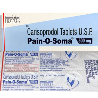 Pain-O-Soma (Prosoma, Soma, Carisoprodol)