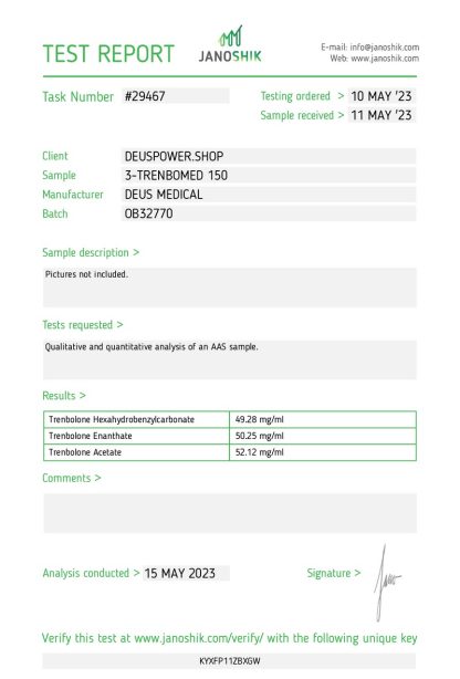 3-TRENBOMED 150